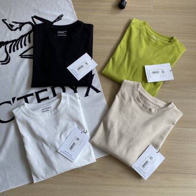 细节图 代购级别Arc'teryx 始祖鸟四色高品质春秋经典大鸟拼接户外登山拼色长袖T恤 爆款人手两件必备 原版定制四色四码！全棉质双沙爽滑透气面料夏季透气排汗