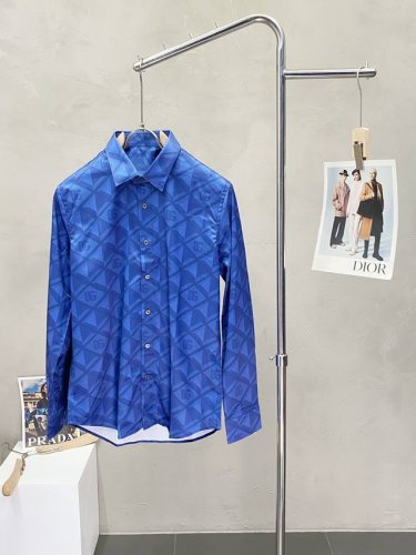 Dolce&Gabbana杜嘉班纳独家专供新款男士休闲衬衫 高端定制 高端版本 时尚百搭爆款进口面料 手感超柔软细腻 穿着亲肤舒适 高端精品 代工厂p精细做工