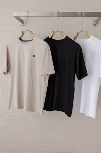 new# 科龙Kolon Sport 25Ss户外春夏新品 户外防晒速干吸湿运动抗菌短袖T恤衫#三色实拍 外贸大厂出货、专柜同款采用美国活力缝工艺，替代了以前的