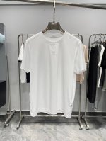 giv25Ss春夏新款优质120支双丝光棉布圆领短Tee，男女同款经典5G标识刺绣宽松休闲短袖T恤衫！贸易公司渠道稀出，同步官网发售！一款男女通穿的基础纯色短T