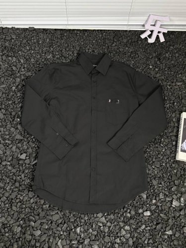 纯原臻品 顶级原版复刻 巴黎世家 男女同款25Ss 压胶涂改刺绣可乐衬衫休闲舒适吸汗透气长袖衬衫 男女同款 还在为每天穿什么而烦恼吗？巴黎世家Blcg 25Ss