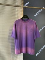 克罗心2025十字架贴布刺绣夏季新款原单专柜美式酸洗做旧激光烧花贴布绣情侣休闲短袖T恤 最高版本！定制面料300克双纱！美式酸洗做旧原身布激光烧花贴布绣 字母精