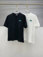 Ss迪奥纯棉最新面料经典标识图案Logo时尚简约潮流短袖，最顶级的品质专柜原单短袖，顶级制作工艺进口面料，专柜款独特设计，采用进口高端订制面料。官网在售！面料版