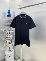 LV 路易 2025Ss夏季新款印花字母刺绣翻领polo衫短袖 M 经典商务 高端男装的天花板级别的商务男款！ 简约时尚大气不失优雅，单穿内搭体面过人，品质控