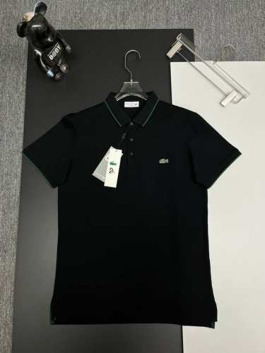 P130 Lacoste 鳄鱼 刺绣新款Polo衫 原版面料 原版订制辅料 官方同款 采用210克纯棉珠地面料，定制 同缸染面料 手感非常舒服爽滑 版型挺阔有型
