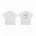款M275 始祖鸟短袖 Arctertx 始祖鸟 春夏新款前后Logo印花短袖T恤 。印花很有质感，高品质，男女同款！ 原版定制辅料 吊牌 包装袋 贴纸 洗水唛