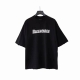 实拍细节图+尺码表 巴黎世家 Balenciaga洗水大破坏Logo撕裂短袖 经典的Logo设计搭配大坏破设计 正面裂纹丝网花印工艺 全件破坏工艺为工手破坏+激