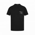 dior 迪奥 23Ss 口袋签名刺绣短袖 对色定染面料 刺绣工艺 提花扁机螺纹 圆领垂直版型 全套辅料配备采用100%棉面 料 多维度测试对比色差问题 调测最