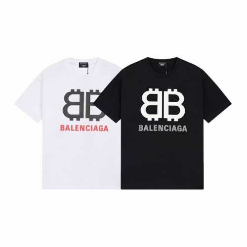 款号：G2176 2025 Balenciaga巴黎世家金属质感胶带 Logo印花短袖 宽松版型 采用260克精梳棉双纱 从面料到辅料全部三标齐全跟足Zp 进口