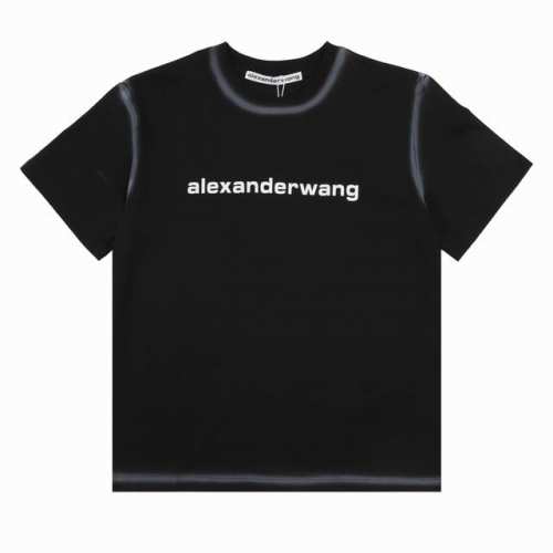 Alexander Wang亚历山大王 水洗字母Logo短袖T恤 Size：S-L