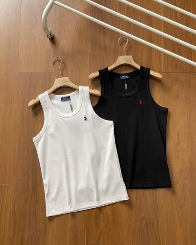 高品质Ralph Lauren拉夫劳伦透气简约纯棉2025新款宽松男士打底衫背心休闲上衣无袖衫背心才是夏日荷尔蒙本体 男生必入！ 夏天必穿背心 干净百搭！告别闷