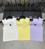 新品上线 款号:28883# #香香木耳边纯色背心
