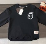 140 高品质Evisu 福神小海鸥口袋与商标涂鸦印花卫衣，领口原版包边包条，面料采用360克纯棉毛圈，具有品牌特点的一款，首先就是众所周知的M标，因为M标酷似