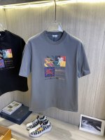 Burberry巴宝莉 2025Ss春夏最新款短袖T恤出货啦！！ 2025新款T恤 高版本专用面料 高克重 260G 纯棉面料 上身舒适不失挺阔 针脚刺绣工艺、