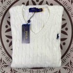 2229# Ralph Lauren拉夫劳伦V领针织衫 腈纶材质 灰色 黑色 奶杏色 三个颜色 S M L Xl Xxl 5个尺码