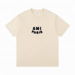 市场第一品质 Ami 艾米 2025Ss夏季新款微标短袖T恤 这个款式我们在上新第一时间就已经在做 品质把控细节无敌 放心下单 注意细节 细节 2025新升级两