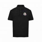 moncler 蒙口 25Ss 胸口刺绣徽标Polo短袖 采用60支双股280克重 %棉双面珠地面料，拆解纱线分析，订织蜂窝四角网眼胚布，衣领为双系统提花定织扁