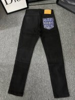 款号K111 Dior迪奥Ss 秋冬新款牛仔裤 只做精品 看面料 看做工 看细节 原厂原布原洗水！进口原版水洗弹力面料进口原版水洗弹力水洗面料，弱饱和度的中灰色