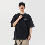 Stone Island 石头岛专柜做旧水洗棉短袖T恤，男女同款， Ins小红书叫你搭配上身，夏季新品首发，版型宽松，修饰脸型且舒适有型，近年来深受欢迎的风格，
