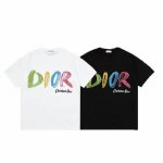 p110 D1011 dior 迪奥 2025Ss印花字母短袖T恤 * 标语字母印花百搭简约圆领短袖T恤男女同款 -面料：260G双纱纯棉短袖，配套320G纯棉