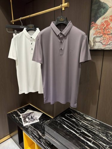 bur25S春夏新款商务休闲翻领短袖Polo，码数M-3Xl