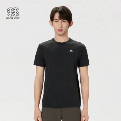 kolon Sport 可隆专柜新款 男女同款Seco圆领短袖速干T恤 运动休闲户外吸湿T恤短袖，夏Upf70+防晒抗菌上衣.Kl后字母圆领体恤这款T恤主打功能