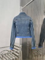 实拍图 最新Miu 25New 一抹蓝牛仔外套+半裙 尺码 Sml p 外套 半裙