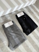 Pra*Da 普*达 2025春夏新款弹力棉质混纺氨纶百搭西裤，男士经典商务休闲基础长裤西裤！贸易公司渠道稀出，领先官网发售！设计值与实穿性均在线的一款裤装，兼