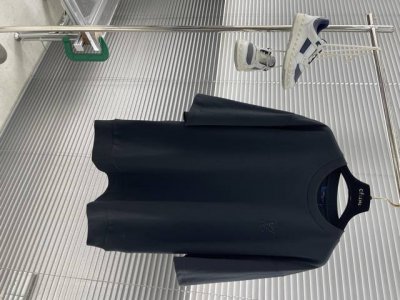 驴牌 25Ss装饰针织短袖 定制冰氧潮棉混纺330克 高温烫钻 进口刺绣 面料酵洗 定制1：1商标 宽松版型 尺码：S M L Xl 尺码