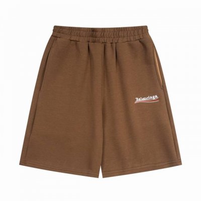 balenciag巴黎* Ss春夏短裤新款 可乐字母标识田岛刺绣工艺，内里抽绳设计经过洗水处理，手感更加舒适，男女同款 尺码：Xs-L