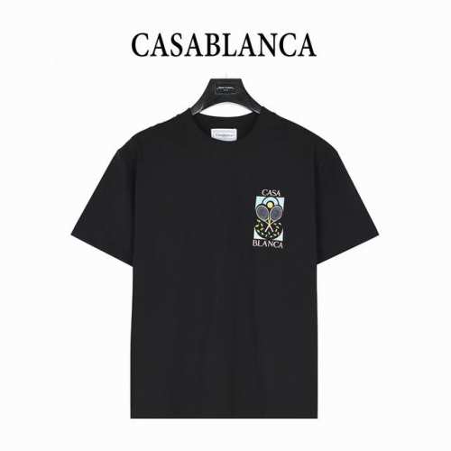 Casablanca 卡萨布兰卡 25Ss 网球拍彩绘涂鸦印花短袖T恤 简约的时尚元素设计凸显精简,隶属今夏高颜值单品. 客供优质针织棉280G面料,手感顺滑细
