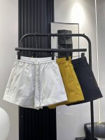 as-新款夏季爆款棉布料短裤 面料带微微弹力 上身很洋气 版型显瘦百搭款 三色 Smlxl