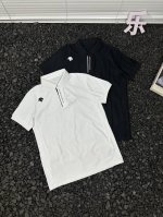 descente迪桑特纯色时尚百搭户外运动休闲通勤吸湿速干防晒透气短袖Polo衫 热爱户外运动又追求时尚的男士们，Descente迪桑特这款短袖Polo衫就是你