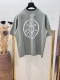 Size：S M L Xl Os廓形宽松版 黑灰 豆沙绿两色 男女同款197536374260060091 Acne 2025Fw早春新款重磅纯棉残旧印花洗水破