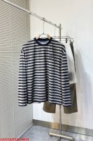 m018 Loloewe 罗意威 2025Ss春夏新品 复古条纹长袖Tee，贸易公司渠道稀出，随性搭配的中性风，男女皆可上身的百搭单品！甄选优质面料打造，面料手
