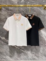 爱马仕25Ss新款春夏短袖翻领T恤polo，最高版本客供定制高端朱地面料简单时尚款，螺纹拼色螺纹配色超级好看！胸前H刺绣经典Logo简单大方的款式！满满的高级感