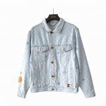 实拍细节图+尺码表 Louis Vuitton & 路易威登 X Tyler Logo 24Ss字母刺绣 秋冬牛仔外套 日版牛仔 丹宁布全幅Damoflage