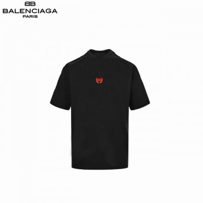 balenciaga 巴黎世家 25Ss 双B麦穗刺绣短袖 面料采用进口机器织造而成 布面纹路的独特性创造出完美的成衣效果 面料采用净布260克重 搭配320克