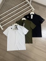 丶上新 迪桑特速干polo衫 细节图 descente迪桑特 春夏男士女士同款运动休闲翻领短袖polo衫T恤 适宜春夏穿着的轻薄短袖 高品质运动属性面料制成 触