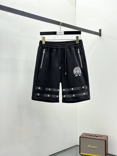 克罗心 三标齐全 2025夏季新款男士休闲短裤，高级定制面料透气面料 透气弹力舒适度极高，细节无可挑剔，顶级辅料配备，原版Logo设计理念，手感细腻柔软！上身版