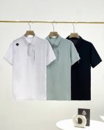 2025Descente迪桑特综训运动健身Tough透气排汗男士短袖polo左下角品牌字母Logo 进口精梳珠地棉面料亲肤舒爽，不粘身不黏腻！排汗吸湿！这款迪家