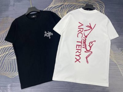 上新 Arcteryx始祖鸟2025春夏新款印花字母Logo圆领短袖T恤 高版本高版本 280克精棉面料 全网独家首发 百搭款细节处理完美 进口印花Logo工艺