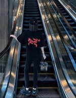 上新！ 始祖鸟 Arc'teryx幻影鸟情侣款短袖T！宽松版型！ 采用顶级320克精梳纯棉面料！无敌质感！ 高端面料无任何缺点！ 肩部过肩领条领口二本针加固 机