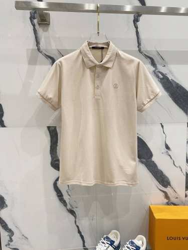 LOUIS VUITTON 路易威登 翻领POLO衫 经典小圆标字母LOGO刺绣标识 官方同步 商务首选 时尚个性 百搭潮流 纯原品质 原版面料 吊牌 领标 水