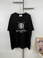 款号X38 Mm6 马吉拉25Ss字母数字6印花T恤短袖 Logo标识精致升级，灵感源自八十年代复古原版面料官方同款短袖T恤 定制280克同缸染面料手感非常舒服