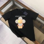 Louis Vuitton Lv 路易威登 24春夏最新情侣款短袖T恤 全套定制辅料～设计前卫时尚！精致品牌Logo图案印花工艺设计～定制纯棉面料，立体的同时又