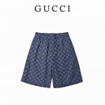 gucci 古驰 2025Ss 双G提花满印套装短裤 双G提花短裤，定制经典提花面料，满身经典双G互扣Logo，松紧弹力带腰围设计 经典版型男女同款 003 尺