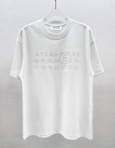 Maison Margiela马吉拉T恤 进口珍珠 数字 面料定制定染 300克100%棉双股精纱面料 宽松 S版型裁剪 符合当下的潮流审美 大大地 一件包容性