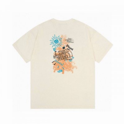 高品质北面2025早春最新系列！胸前印花Logo大牌感十足！高端大气完美演绎，经典圆领不挑人版型上身巨显瘦 面料采用230克纯棉面料，保证舒适性同时透气冰爽的同
