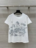 独家首发原单品质Miss D 25早春渡假新品Vessel 茹伊丛林花卉元素图案定位印花T恤！梦幻花园演绎无拘无束的自由灵魂田园风气质女神，原版定制进口洗水纯棉